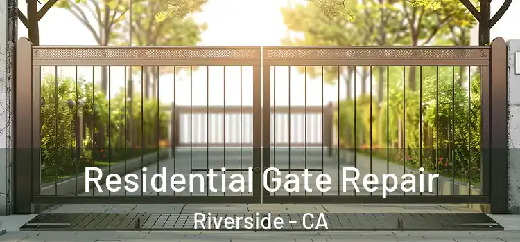 Residential Gate Repair Riverside - CA